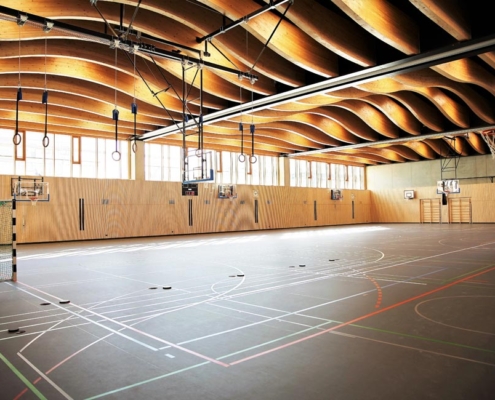 Sporthalle innen